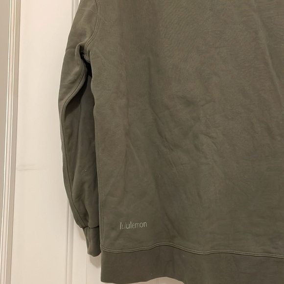 Lululemon perfectly oversized crew grey sage size 2 - Picture 5 of 9